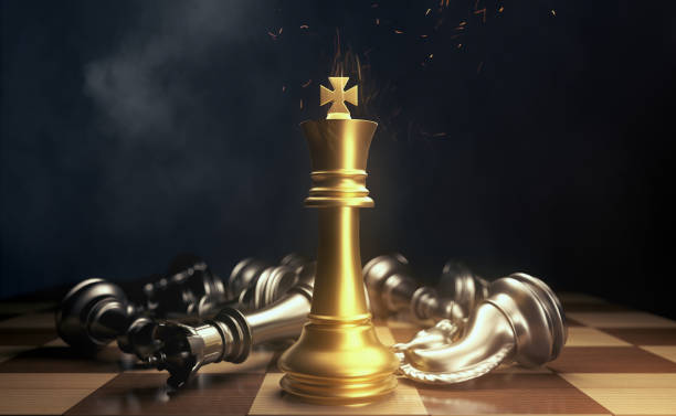 Best Leningrad Acacia and Boxwood 4 Inch King Chess Pieces in Stirling